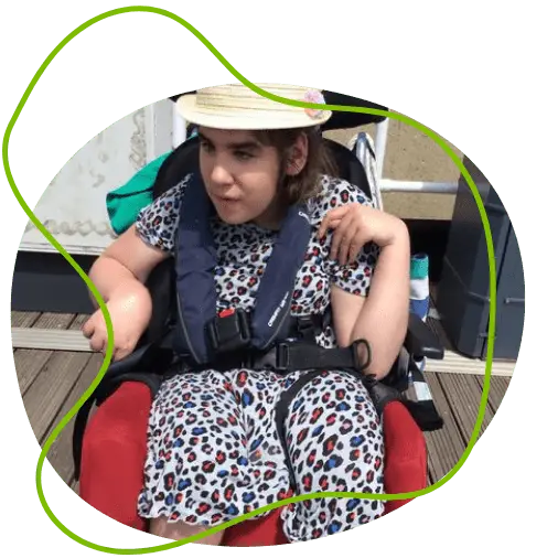 Student at Ingfield Manor School Graphic