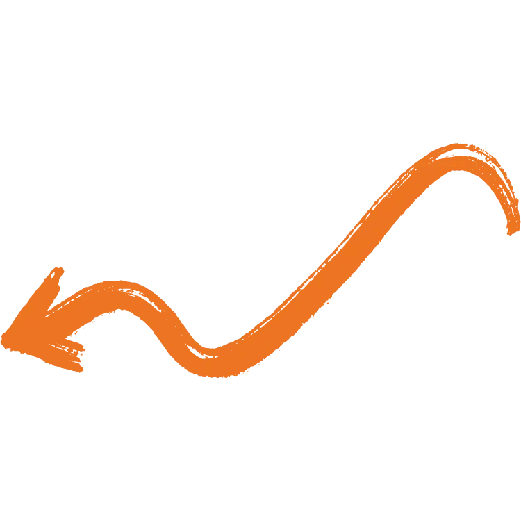 orange arrow graphic